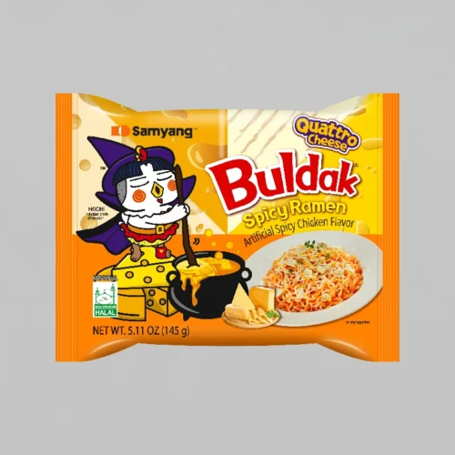 BULDAK HOT CHICKEN FLAVOR (QUATRO CHEESE)