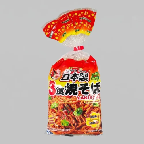 PATE YAKISOBA précuite ( pack de 3 personnes )